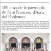 100 anys Sant Francesc d&#039;Assís