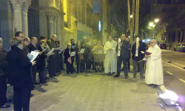 Vetlla Pasqual a Sant Francesc d'Assís